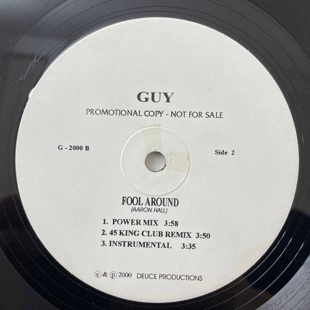Guy – Fool Around sleeve